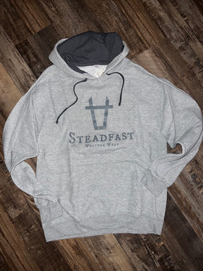 Grey heather hoodie