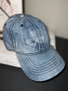 Denim - No Grit No Pearl Cap