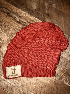 Rust Slouch Beanie