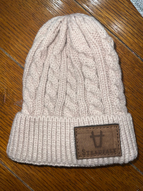 Oatmeal Color Kids Beanie