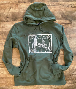 Olive Copper Basin Hoodie